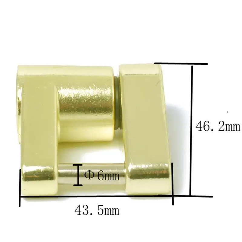 1/4" Zinc Alloy Trailer Coupler Padlock Solid Brass Trailer Locks For Hitch Security Protector Theft Protection With Keys