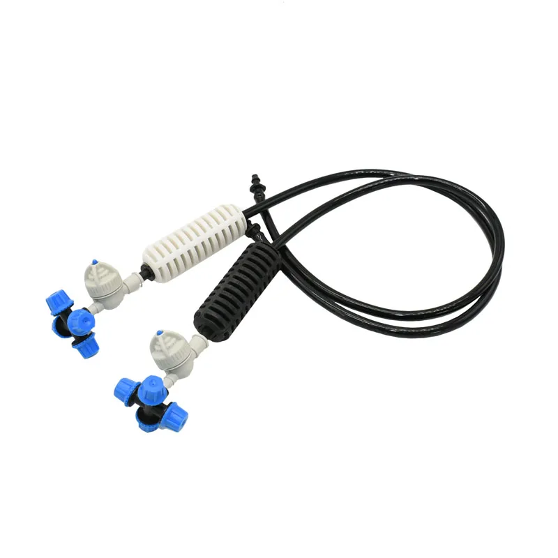 Greenhouse Hanging Atomization Sprinkler Cross Fog nozzle Misting mist water sprayer Kits Irrigation Garden 20set | Дом и сад