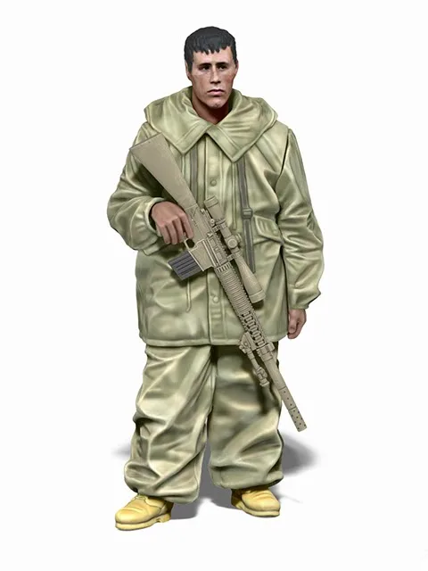 

1/35 Resin Model Building Kit Figure American sniper