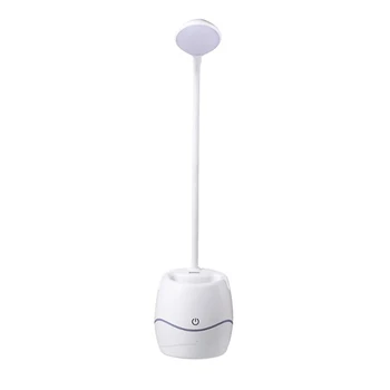 

Desk Lamp with Pen Holder USB Eye Protection LED Adjustable Press