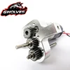 WPL 1/16 DIY Upgrade 6x6 RC Crawle Metal Metal transfer case with 380 motor for B14 B24 B16 B36 C14 C24 MN90 Q60 Q61RC parts 6