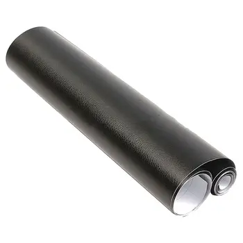 

30x100cm 3D Autofilie Leather Car Foil Self-adhesive Bubble-free Gloss Black n6