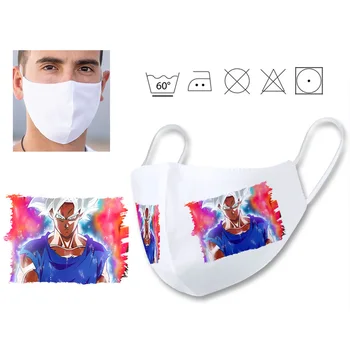 

GOKU reusable hygienic mask ULTRA double layer dominated instinct
