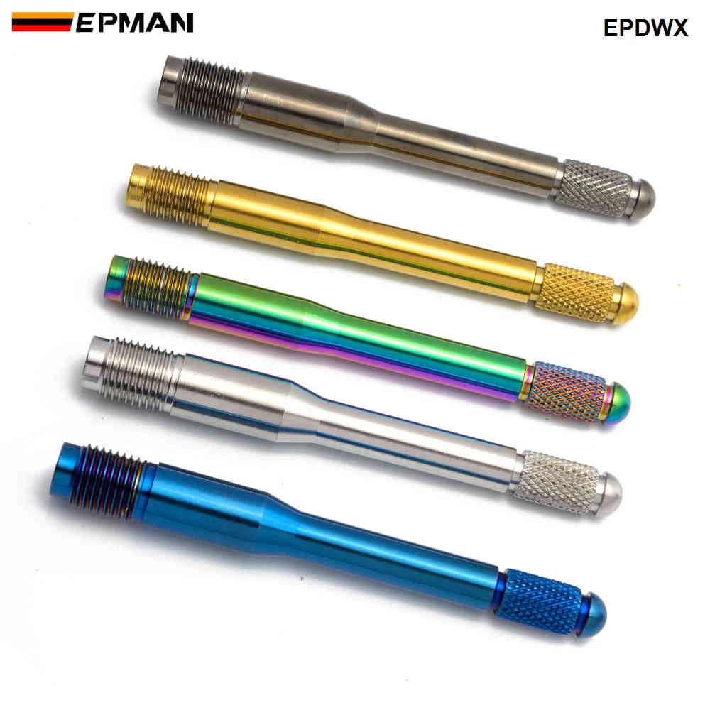 Epman Steel External Threaded Dowel Pin With Head Thread Wheel Stud