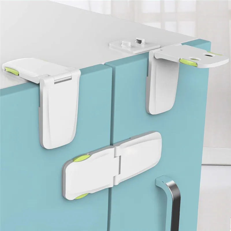 

Cabinet Drawers Locks Child Safety Baby Proofing Latch Kitchen Storage Doors 4Packs M0903