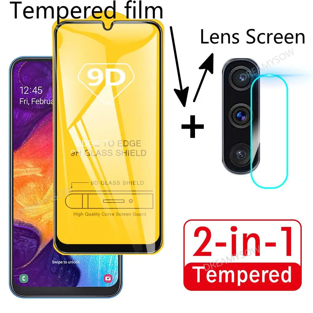 

2 in 1 Back Camera Tempered Glass+Lens Screen For Samsung S10E M10 A6 A7 A8 A9 2018 A9S J4plus J6plus J4 J6 J8 2018 A6 A8