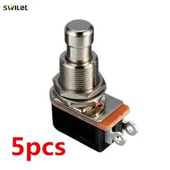 

5Pcs Electric Guitar Effect Momentary Push Button Stomp Foot Pedal Switch