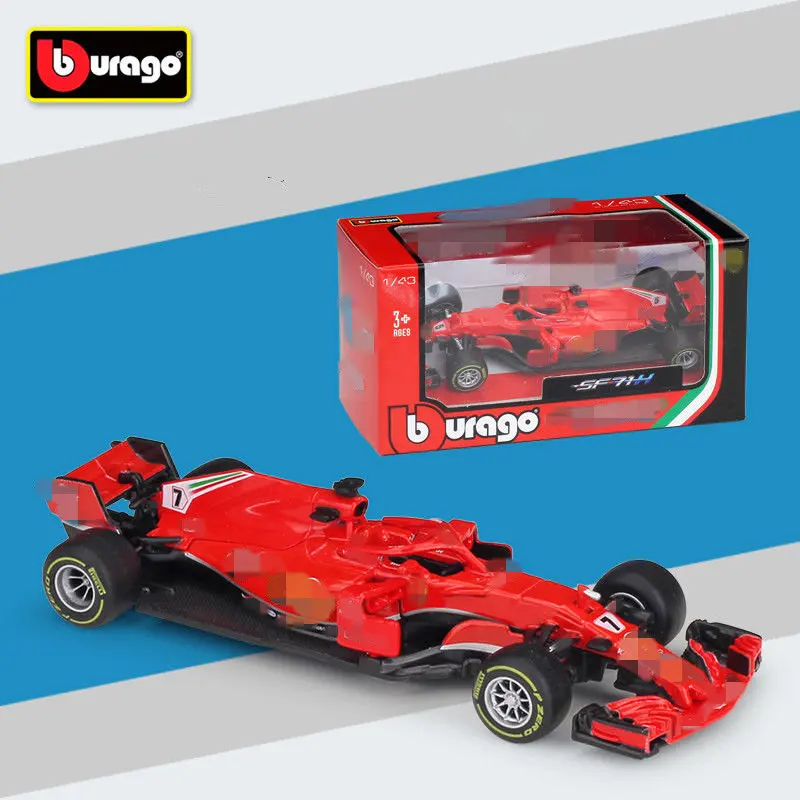 

Bburago 1:43 F1 SF71H NO.5&7 Diecast Model Car New in Box