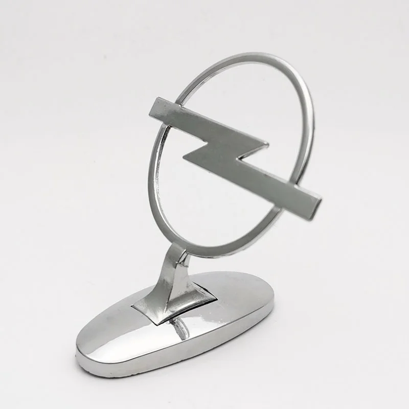 

Car front stereo car logo metal front logo standing standard modification decorative three-dimensional car logo for for Mercedes