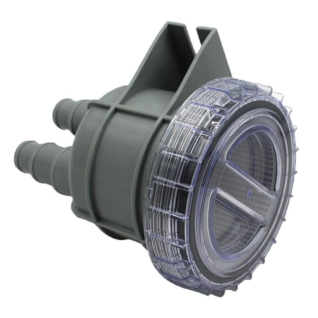 Raw Liquid Marine Intake Sea Water Filter, Replacement Mini Engine Kayak Cooling Strainer Cleaner