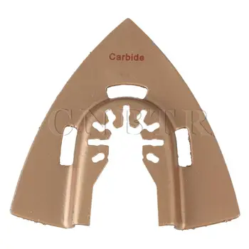 

CNBTR Quick Release Triangle Carbide Rasp Oscillating MultiTool Blades