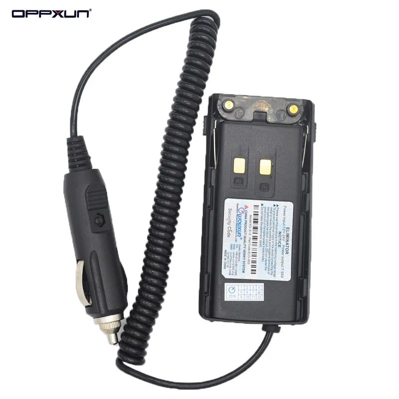 Original WOUXUN Walkie Talkie ELO004 Battery Eliminator Adapter Car Charge Charger Charging for KG-UV9D(Plus)/ KG-UV9D Ham Radio | Мобильные