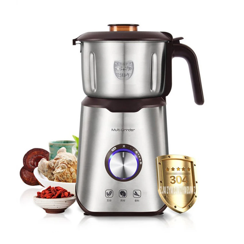 CG-9160 бытовая электрическая мельница для муки маленькая шлифовальная машина из нержавеющей стали 3 регулировки передач пищевой
