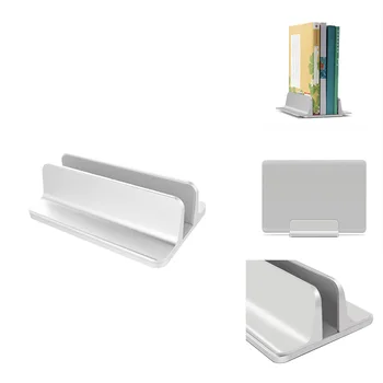 

Vertical Adjustable Laptop Stand Aluminium Notebook Mount Support Base Holder computer stand notebook storage stand