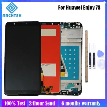 

5.65 inch For Huawei Enjoy 7S LCD Display + Touch Screen with Frame Digitizer Assembly Parts 100% Tested Free Tools
