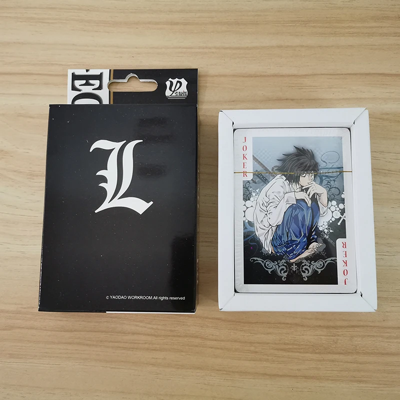 Аниме игрушки Death Note покер для коллекции игральные карты игрушка подарок|Игровые