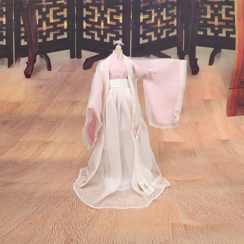 Bybrana 1/6 костюм в китайском стиле BJD аксессуары для кукольной одежды - Цвет: 12
