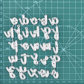 

YaMinSanNiO 2020 New Letter Dies Metal Cutting Dies Scrapbooking For Card Making Metal Craft Dies Alphabet Die Cuts Embossing