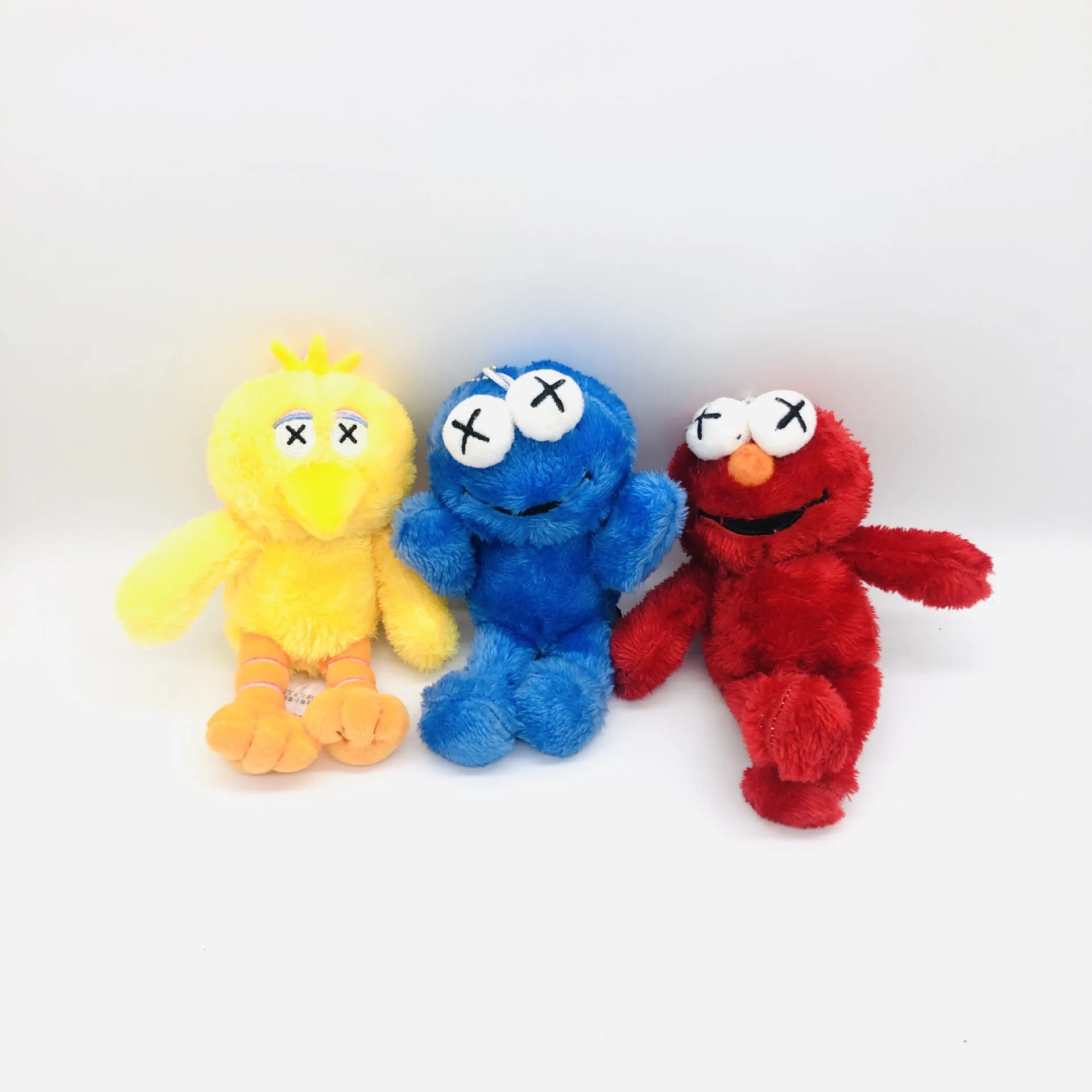 15 см Улица Сезам Elmo печенье большая птица Ernie Bert плюшевые игрушки для брелка
