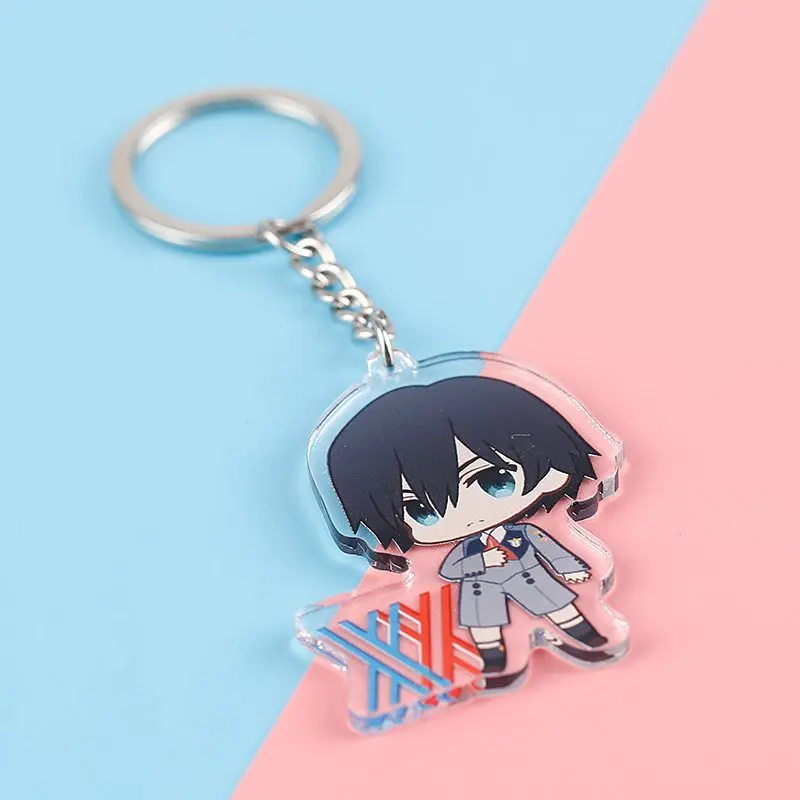 Аниме DARLING в FRANXX акриловый брелок мультфильм милый отаку подарок|Брелоки| |