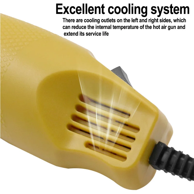 Hot Air Gun 220V 50HZ 300W Australian Flat Plug DIY Mobile Phone Repair Hair Dryer Welding Shrink Plastic