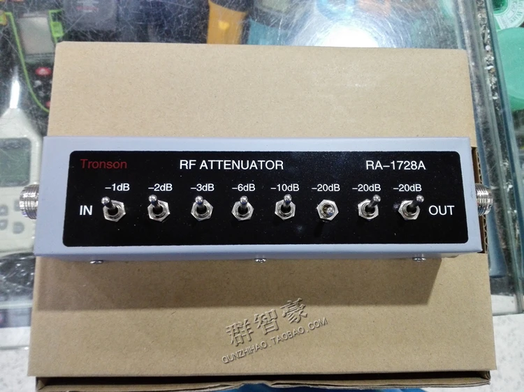 Ra1728a Variable/step Attenuators Rf Attenuator 82db 50ω For Ham Radio