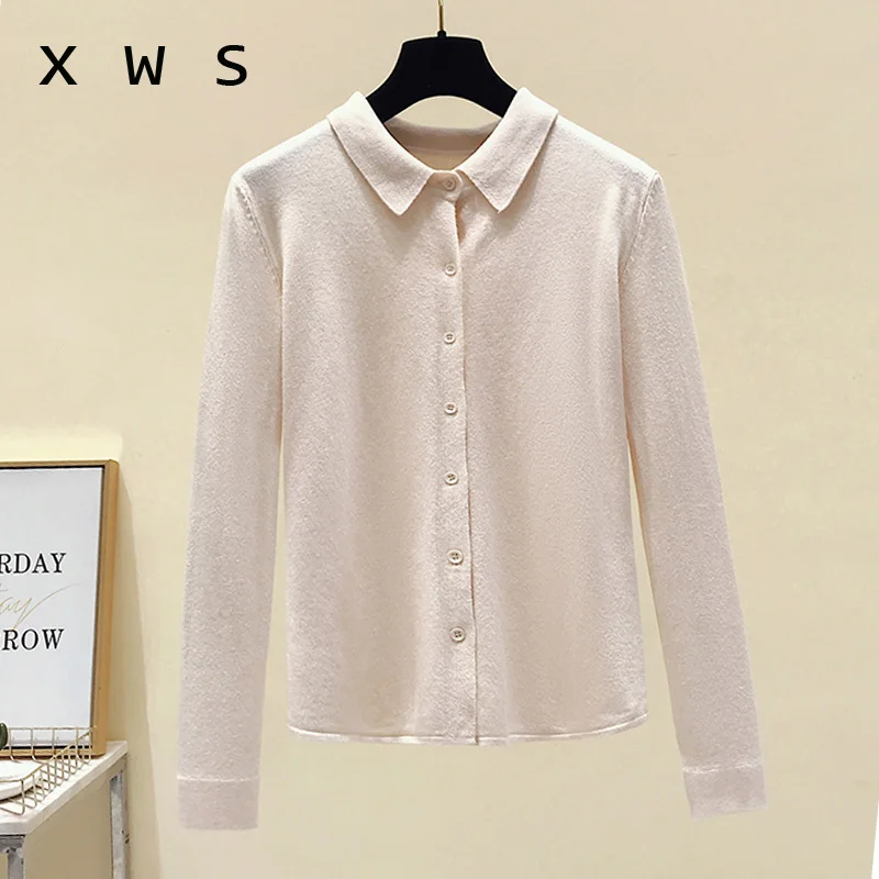 Autumn Winter Women Sweater and Cardigans Korean Style Cute Knit Jackets solid Coat Loose 2020 |