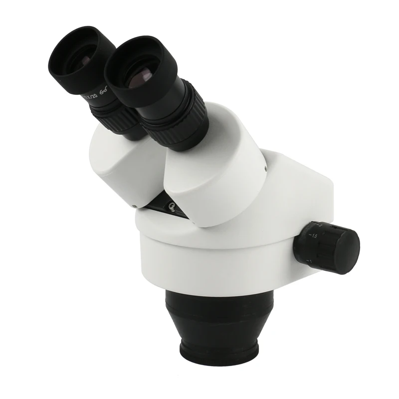Непрерывный зум 7X-45X бинокулярный микроскоп промышленный стерео микроскоп+ 56 светодиодный светильник кольцо для телефона PCB ремонт припоя