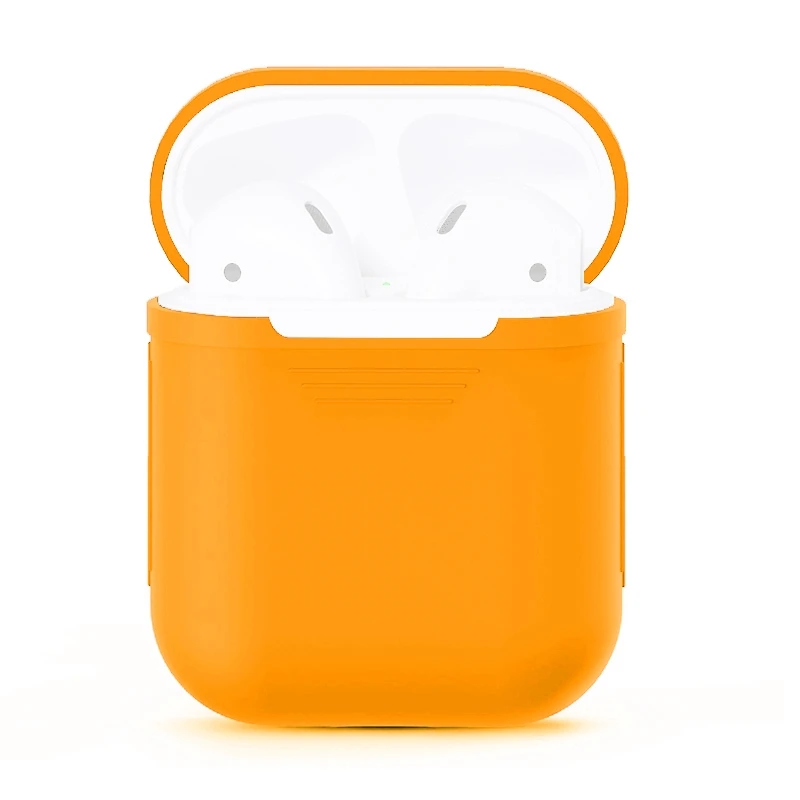 Мягкий силиконовый чехол, наушники для Apple Airpods, Bluetooth, беспроводные наушники, защитный чехол, коробка для Air Pods, вкладыши наушников, сумка