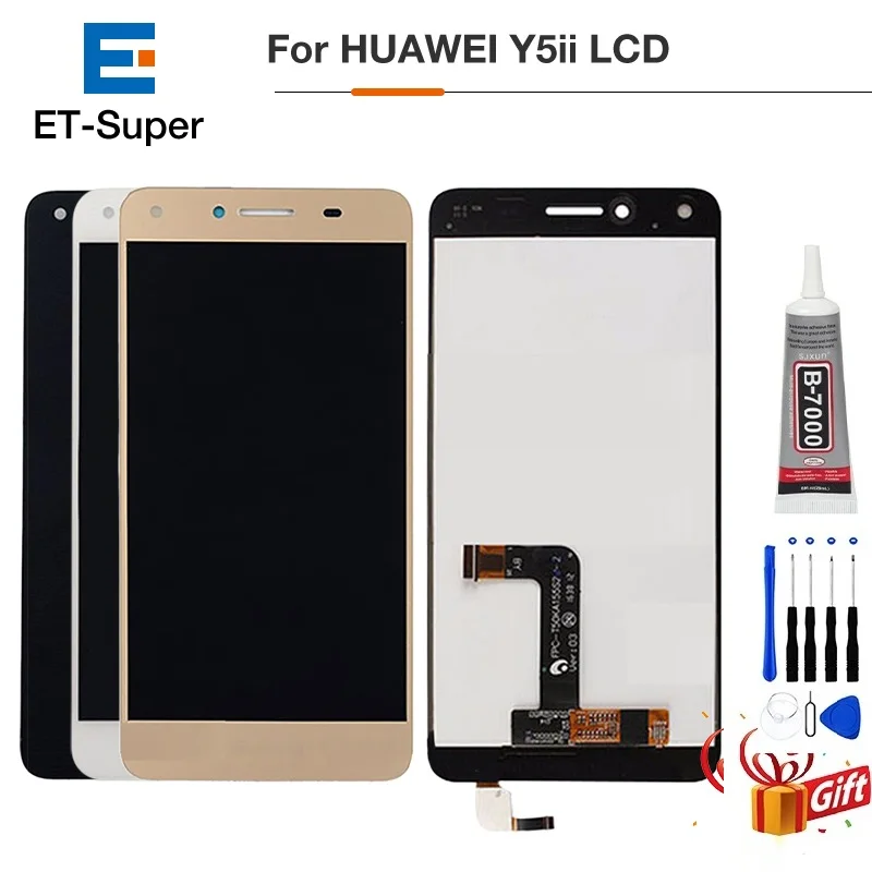 For Huawei Y5 II LCD Display Touch Screen Digitizer Assemble Y5II 2 CUN-U29 CUN L23 L03 L33 L21 L01 Replacement Parts | Мобильные