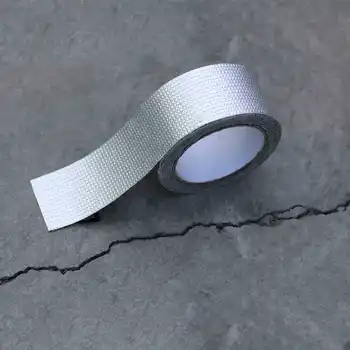 

Repair Waterproof Tape Aluminium Foil Tape Self-adhesive UV Resistant Cost-Effective Glass Tape