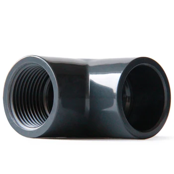 

20mm 25mm 32mm 40mm 50mm ID x 1/2" 3/4" 1" 1-1/4" 1-1/2" BSP Female Thread Elbow UPVC Tube Joint Pipe Fitting Water Connector