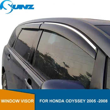 

Side window deflectors For Honda ODYSSEY 2005 2006 2007 2008 Window Visor Vent Shade Sun Rain Deflector Guards SUNZ
