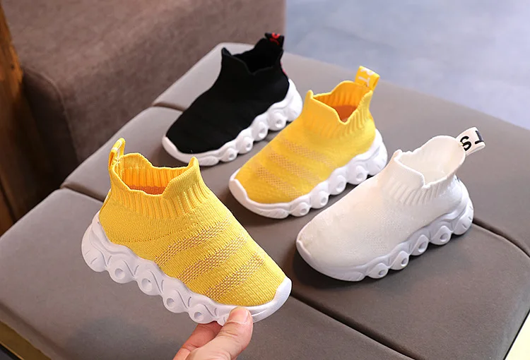 1-3 Years Eva Spring Children'S Sneakers Baby Luminous Toddler Breathable Little Boy Kids Shoes Knited Mesh Children Shoes best children's shoes