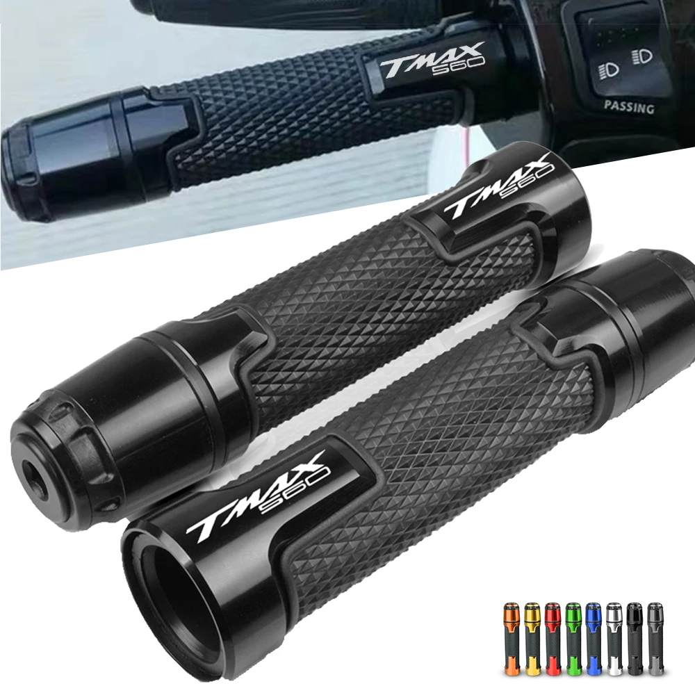 New Motor Scooter Rubber+Aluminum Handle bar Hand Grip Ends Handlebar For YAMAHA TMAX 560 T MAX T-MAX 560 TMAX560 2018 2019 2020