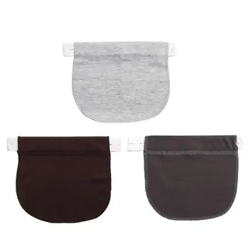 

Pregnant Maternity Pants Belt Elastic Waist Extending Button Comfortable Clothes U50F