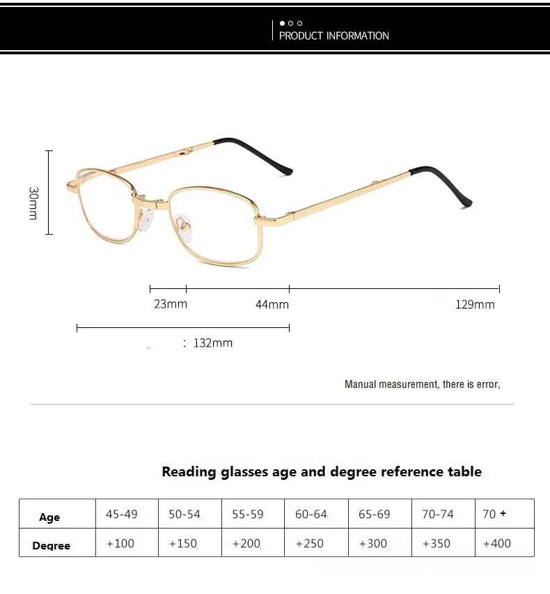 Дизайнерские очки для чтения для мужчин и женщин, маленькие складные очки с металлической оправой, мини-кошелек, очки диоптрий 1,0-4,0