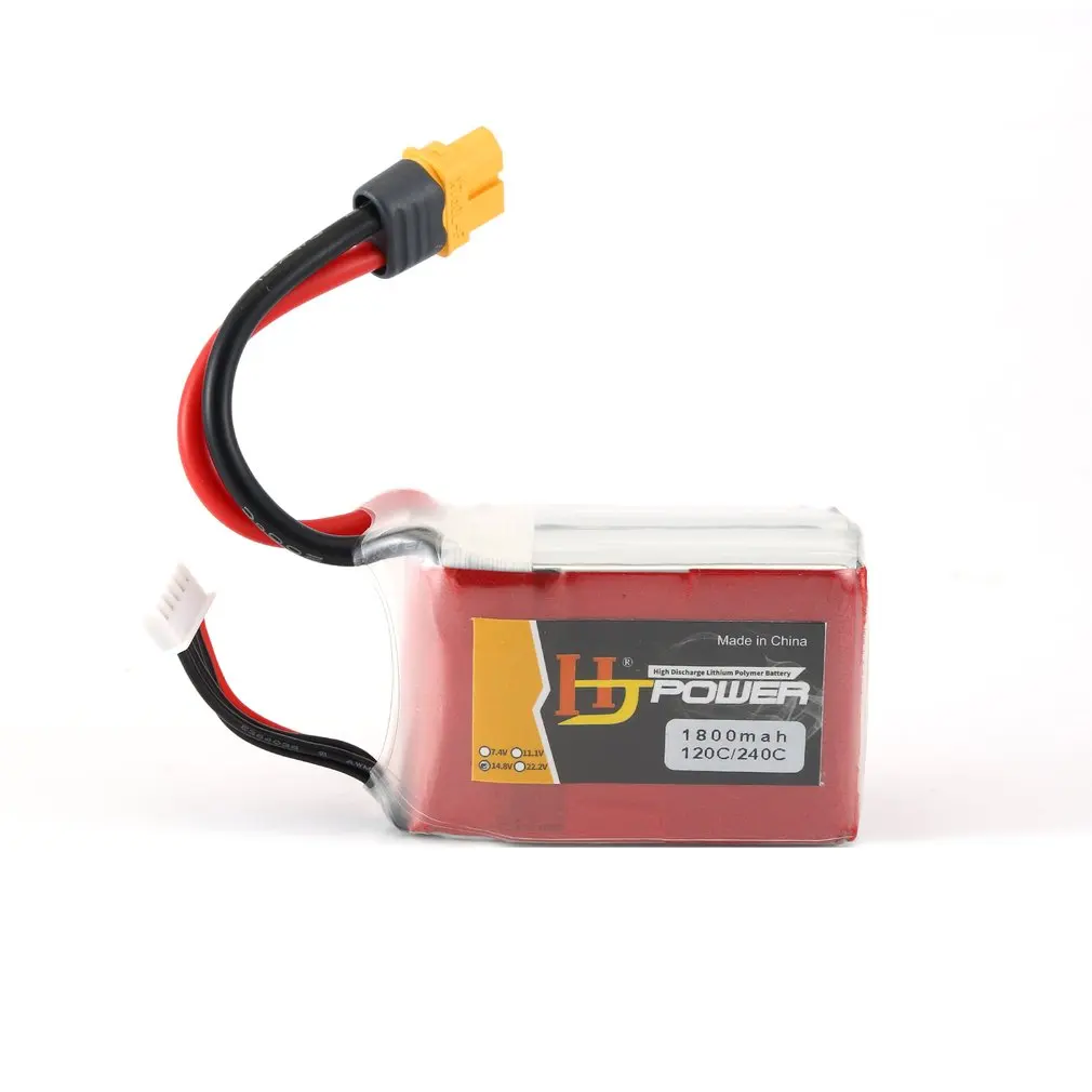 HJ 14,8 V 4S Lipo батарея XT60 вилка перезаряжаемая для RC гоночного дрона вертолет модель автомобиля лодки