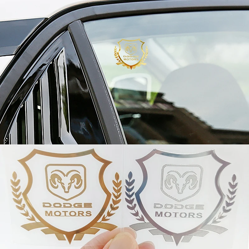

1 PCs 3D Metal Car Sticker Emblem Case With Badge For Dodges Challenger RAM 1500 Charger Avenger Caliber Nitro Car Styling