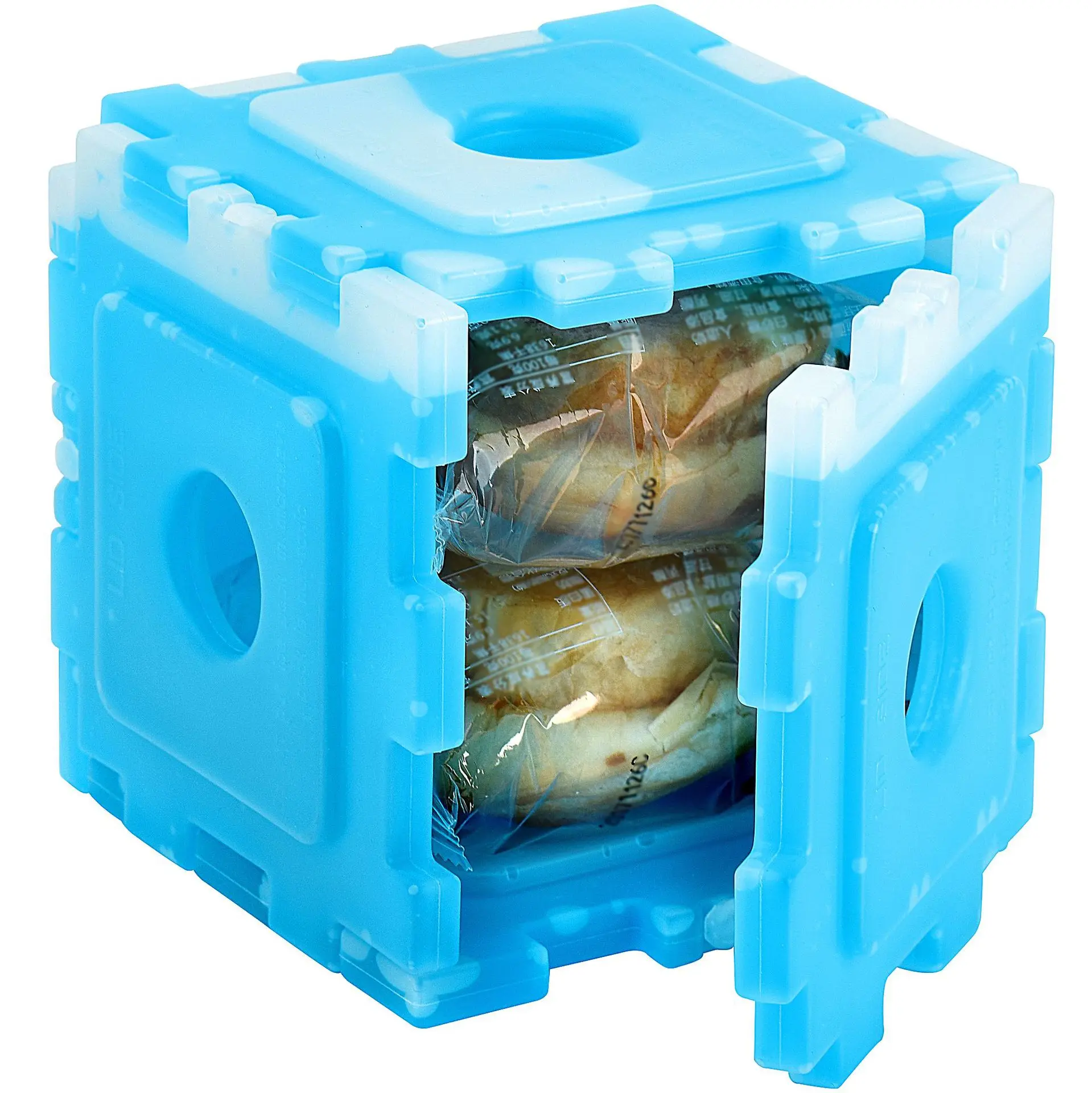 

6PCS Ice Pack for Lunch Box-Freezer Packs-Original Cool Pack Slim & Long-Lasting Cooler Bag Ice Bucket Without Perfusion