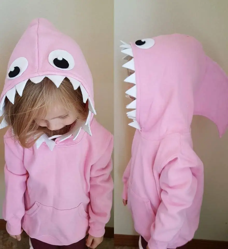 Disfraces Hechos Con Sudaderas Con Capucha, Para Carnaval