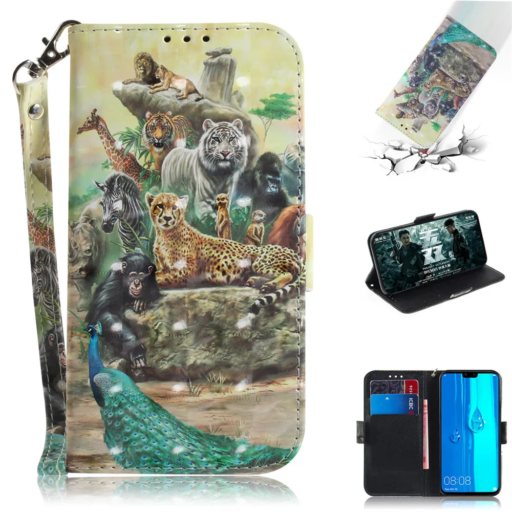 TD-D Чехол-книжка с рисунком чехол на samsung A51 A10 A20 A30 A40 A50 A60 A70 A80 A90 5G A50S A30S A10S A20S A20E кожаный чехол-кошелек для телефона - Цвет: TD-D