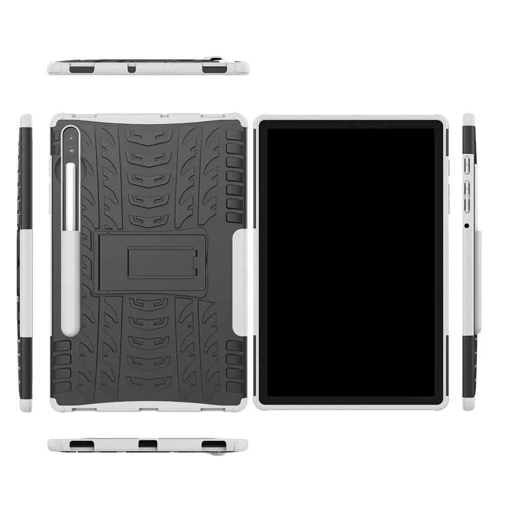 For Samsung Galaxy Tab S6 10.5 2019 SM-T865 SM-T860 Tablet Case With stand Rugged Hybrid Case Cover 1031#C