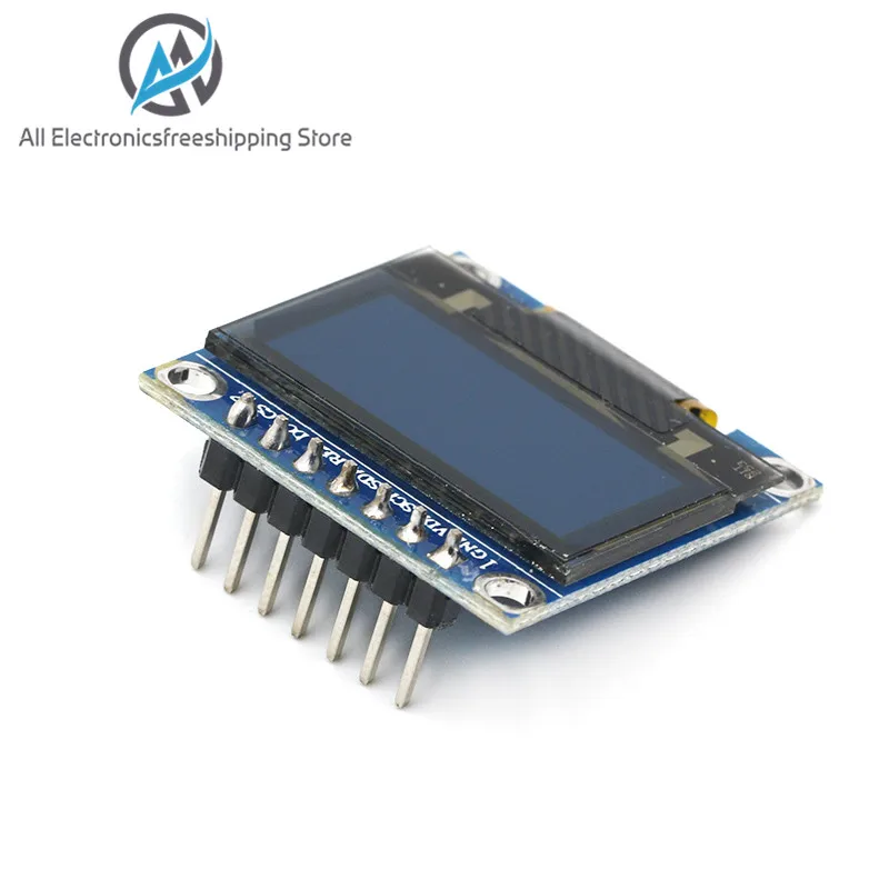 Модуль ЖК дисплея 0 96 дюйма IIC Серийный желтый синий 128X64 I2C SSD1306 12864 плата с экраном