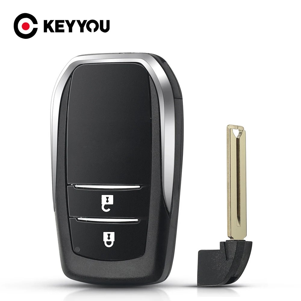 Пульт дистанционного управления KEYYOU чехол-оболочка для Toyota фортунер Прадо Camry Rav4