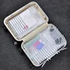 20pcs/pack Matte Clear Plastic Storage Bag Travel Bags Zip Lock Valve Slide Seal Packing Pouch Bags LBShipping 6