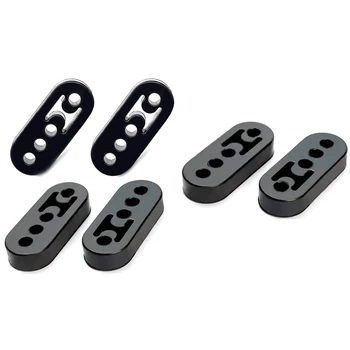 

Exhaust Rack Heat Insulator High-Density Rubber Exhaust Muffler Hook Car Isolator Heat Insulation Sleeve Bracket