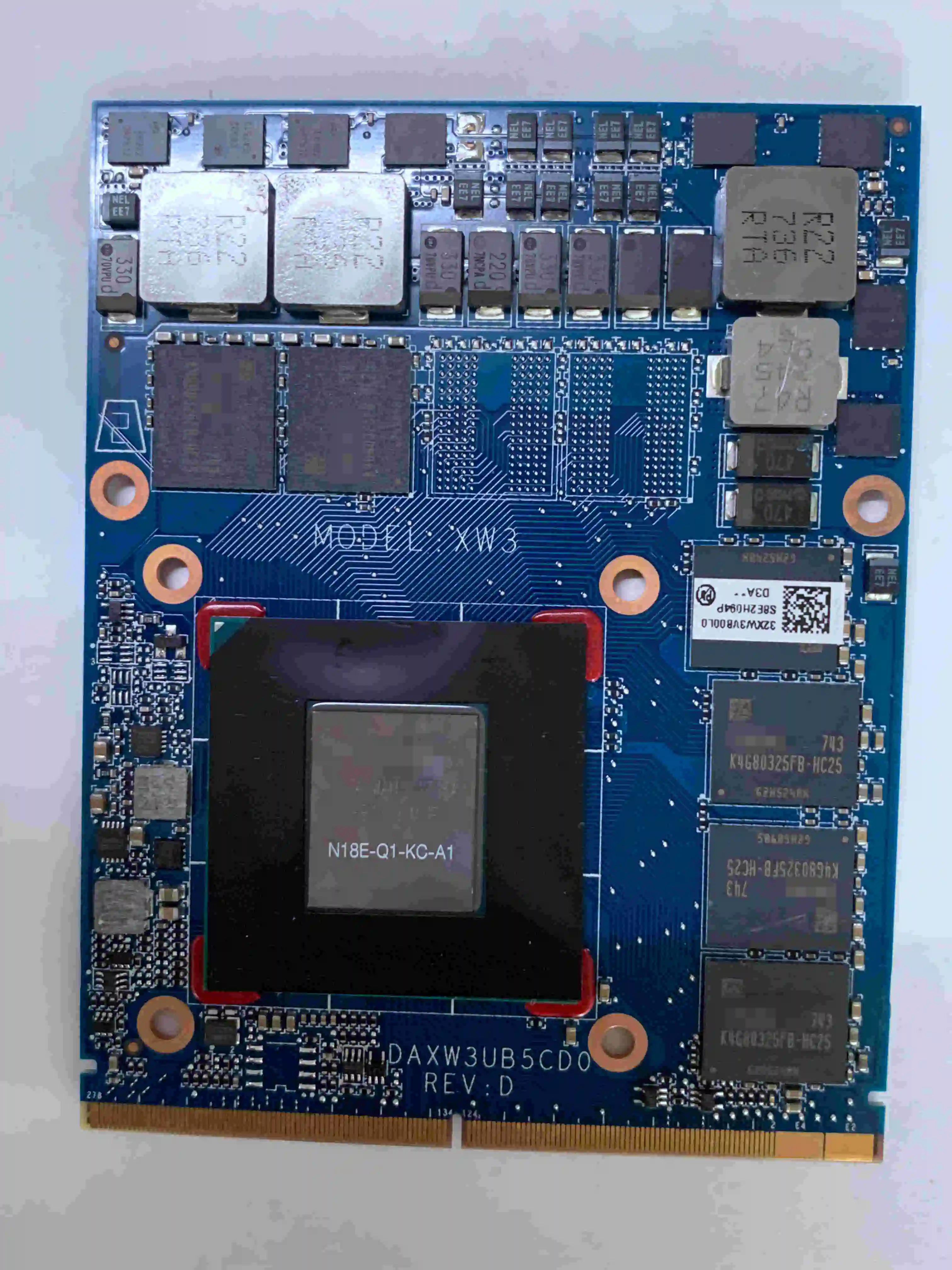 Nuovo Per Hp Zbook 17 G5 Quadro P3200 6Gb Gddr5 Mxm3.0 Tipo B Video Gpu Card N18E-Q1-Kc-A1 L15627-001 L30657-001