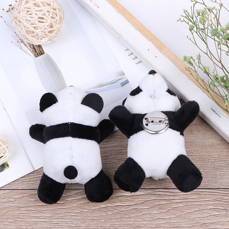 Милая панда женская одежда Плюшевые красивые булавки бруши милые чучело сумка Шарм для детей девочек