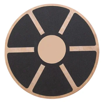 

Wooden Balance Board Plate Yoga Balancer Anti-Skid High Level Training Balance Gym Board Exercise Fitness Equipments Accessories